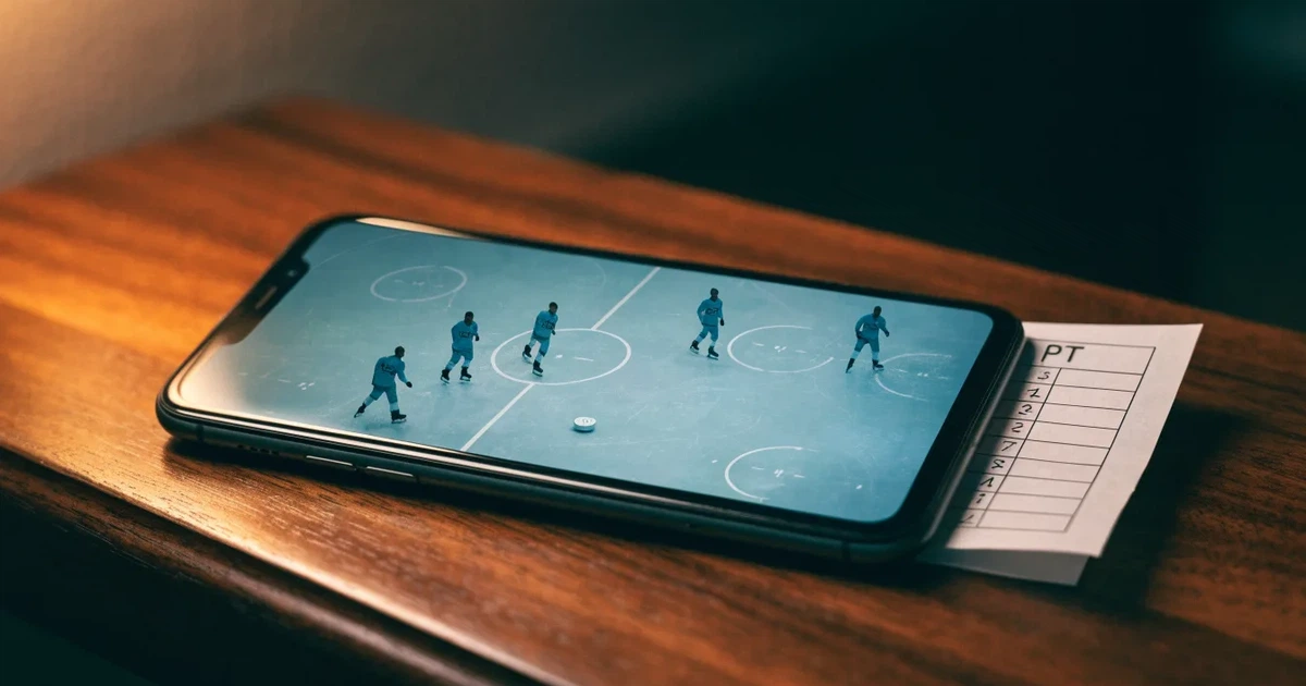Uma bola de futebol no ponto central de um relvado, à luz da manhã